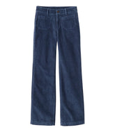 Women's 207 Vintage Corduroy Patch Pocket Pants, Mid-Rise Wide Straight-Leg | L.L.Bean