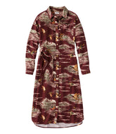Women's Signature Camp Flannel Midi Dress | L.L.Bean