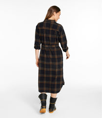 Women's Signature Camp Flannel Midi Dress | L.L.Bean