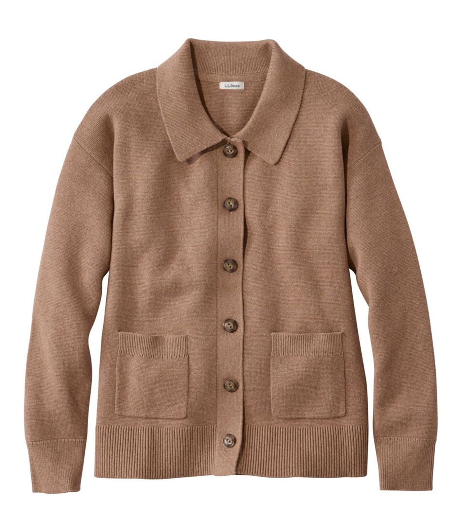 Women's Wicked Soft Cotton/Cashmere Cardigan | L.L.Bean
