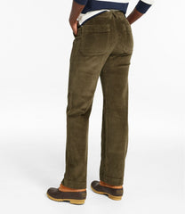 Women's Signature Utility Corduroy Pants, Mid-Rise Straight-Leg | L.L.Bean