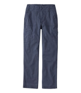 Women's 207 Vintage Cotton Canvas Pants, Mid-Rise Straight-Leg Cargo Lined | L.L.Bean