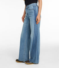 Women's Signature 1912 Premium Jeans, High-Rise Relaxed Wide-Leg | L.L.Bean