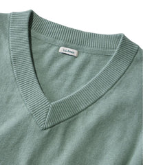 Women's Cotton/Cashmere Sweater, V-Neck | L.L.Bean