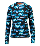 Women's Heavyweight Base Layer Crew Top, Print | L.L.Bean