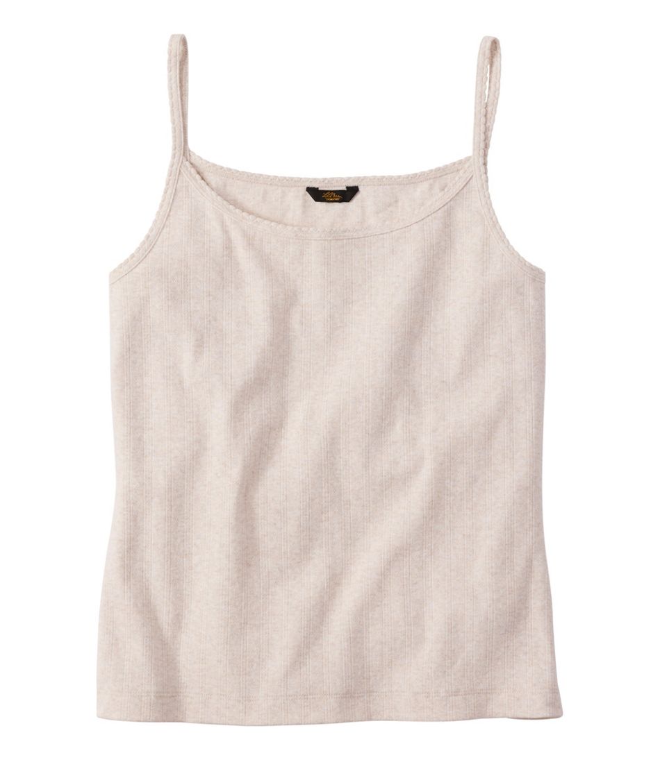 Women's Signature Premium Essential Pointelle Cami | L.L.Bean