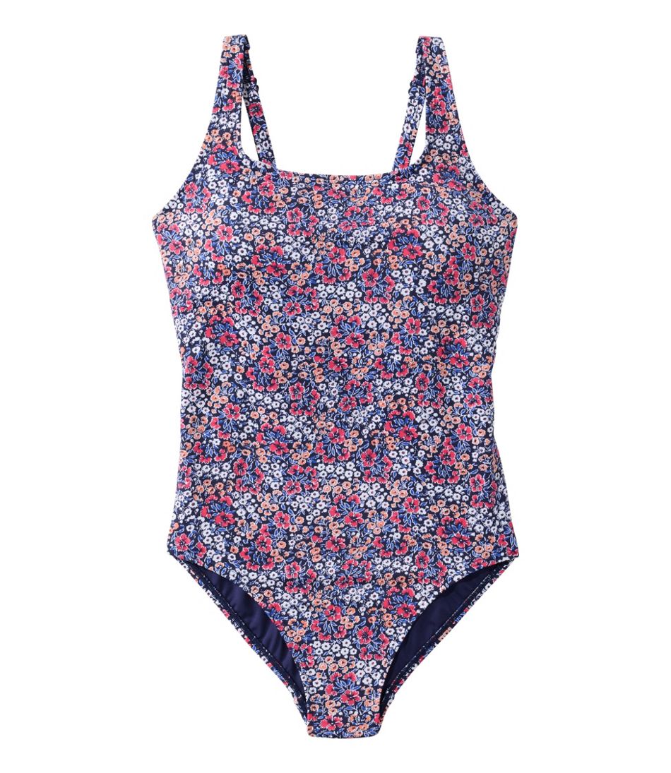 Women's Coastal Essential Scoop Tanksuit, Print | L.L.Bean