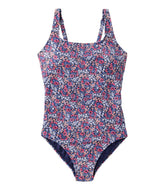 Women's Coastal Essential Scoop Tanksuit, Print | L.L.Bean