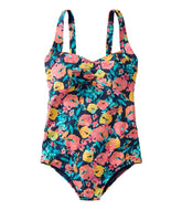 Women's Shaping Swimwear, Sweetheart Tanksuit Print | L.L.Bean