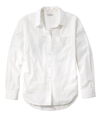 Women's Signature Premium Essential Poplin Shirt, Long-Sleeve | L.L.Bean