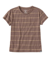 Women's Mountainside Crewneck Tee, Short-Sleeve Stripe | L.L.Bean