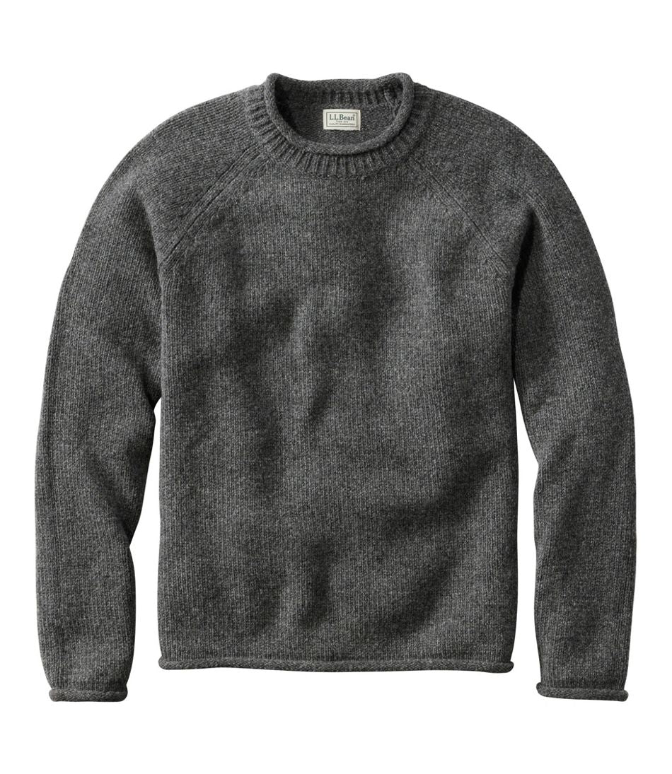 Men's Bean's Classic Ragg Wool Sweater, Rollneck | L.L.Bean