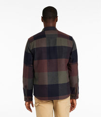 Men's Signature Wool Workshirt, Plaid | L.L.Bean