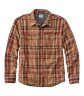 Men's 1912 Field Flannel Shirt, Lined, Slightly Fitted Untucked Fit, Plaid | L.L.Bean