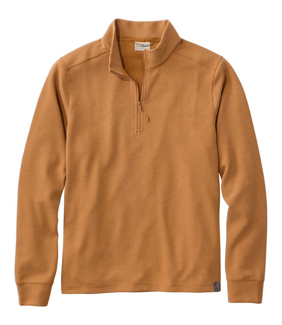 Men's Mountainside Micro Waffle, 1/4 Zip | L.L.Bean
