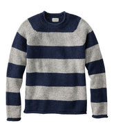 Men's Bean's Classic Ragg Wool Sweater, Rollneck, Stripe | L.L.Bean