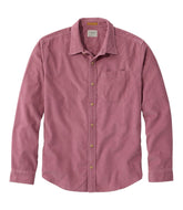 Men's Sunwashed Corduroy Shirt, Slightly Fitted Untucked Fit | L.L.Bean
