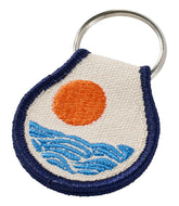 Embroidered Patch Charm, Sun & Waves | L.L.Bean