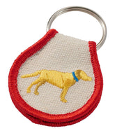 Embroidered Patch Charm, Yellow Lab | L.L.Bean
