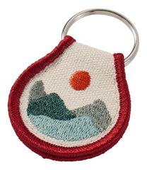 Embroidered Patch Charm, Mountains | L.L.Bean