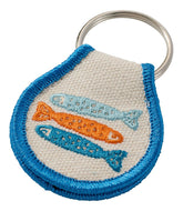 Embroidered Patch Charm, Fish | L.L.Bean
