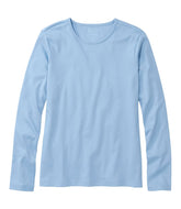 Women's Pima Cotton Tee, Long-Sleeve Crewneck | L.L.Bean
