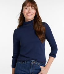 Women's Pima Cotton Turtleneck, Long-Sleeve | L.L.Bean