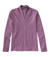 Women's Pima Cotton Tee, Shawl Long-Sleeve | L.L.Bean