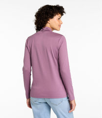 Women's Pima Cotton Tee, Shawl Long-Sleeve | L.L.Bean