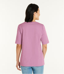 Women's Jewelneck Tee, Elbow-Sleeve | L.L.Bean