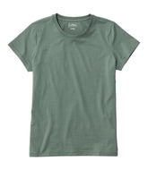 Women's Soft Stretch Supima-Blend Tee, Crewneck Short-Sleeve | L.L.Bean