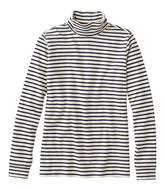 Women's Interlock Turtleneck, Long-Sleeve Stripe | L.L.Bean