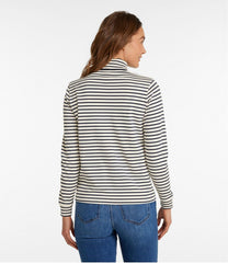 Women's Interlock Turtleneck, Long-Sleeve Stripe | L.L.Bean
