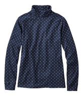 Women's Interlock Turtleneck, Long-Sleeve Allover Print | L.L.Bean
