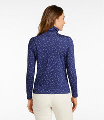 Women's Pima Cotton Turtleneck, Long-Sleeve Print | L.L.Bean