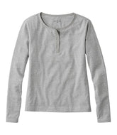 Women's Signature Rangeley Cotton Tee, Henley | L.L.Bean