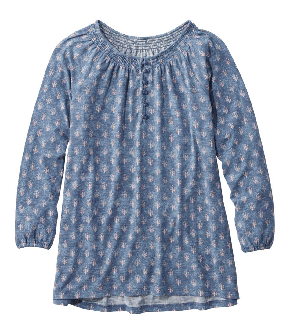 Women's Camden Hills Tee, Three-Quarter-Sleeve Print | L.L.Bean