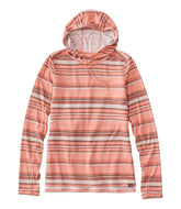 Women's Everyday SunSmart® Hooded Pullover, Long-Sleeve Stripe | L.L.Bean