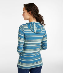 Women's Everyday SunSmart® Hooded Pullover, Long-Sleeve Stripe | L.L.Bean
