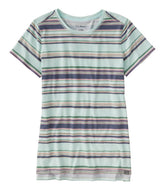 Women's Everyday SunSmart® Tee, Short-Sleeve Stripe | L.L.Bean