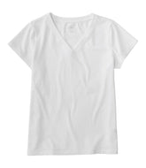 Women's Soft Stretch Supima-Blend Tee, Short-Sleeve V-Neck | L.L.Bean