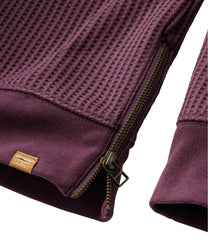 Women's Birchwood Brushed Waffle Top, Crewneck | L.L.Bean