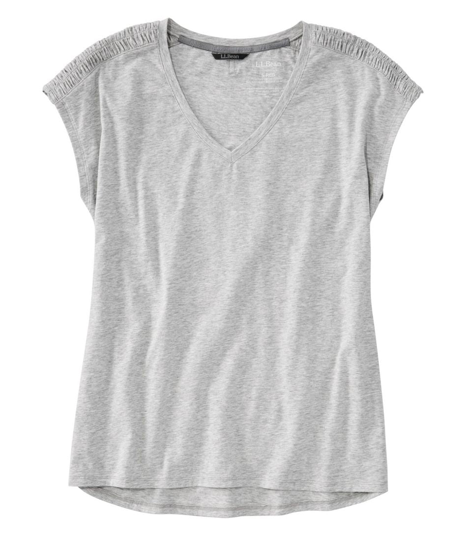 Women's Beyond Soft V-Neck Tee, Short Sleeve | L.L.Bean