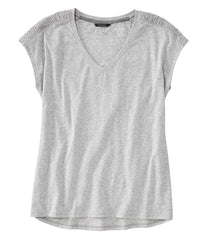 Women's Beyond Soft V-Neck Tee, Short Sleeve | L.L.Bean