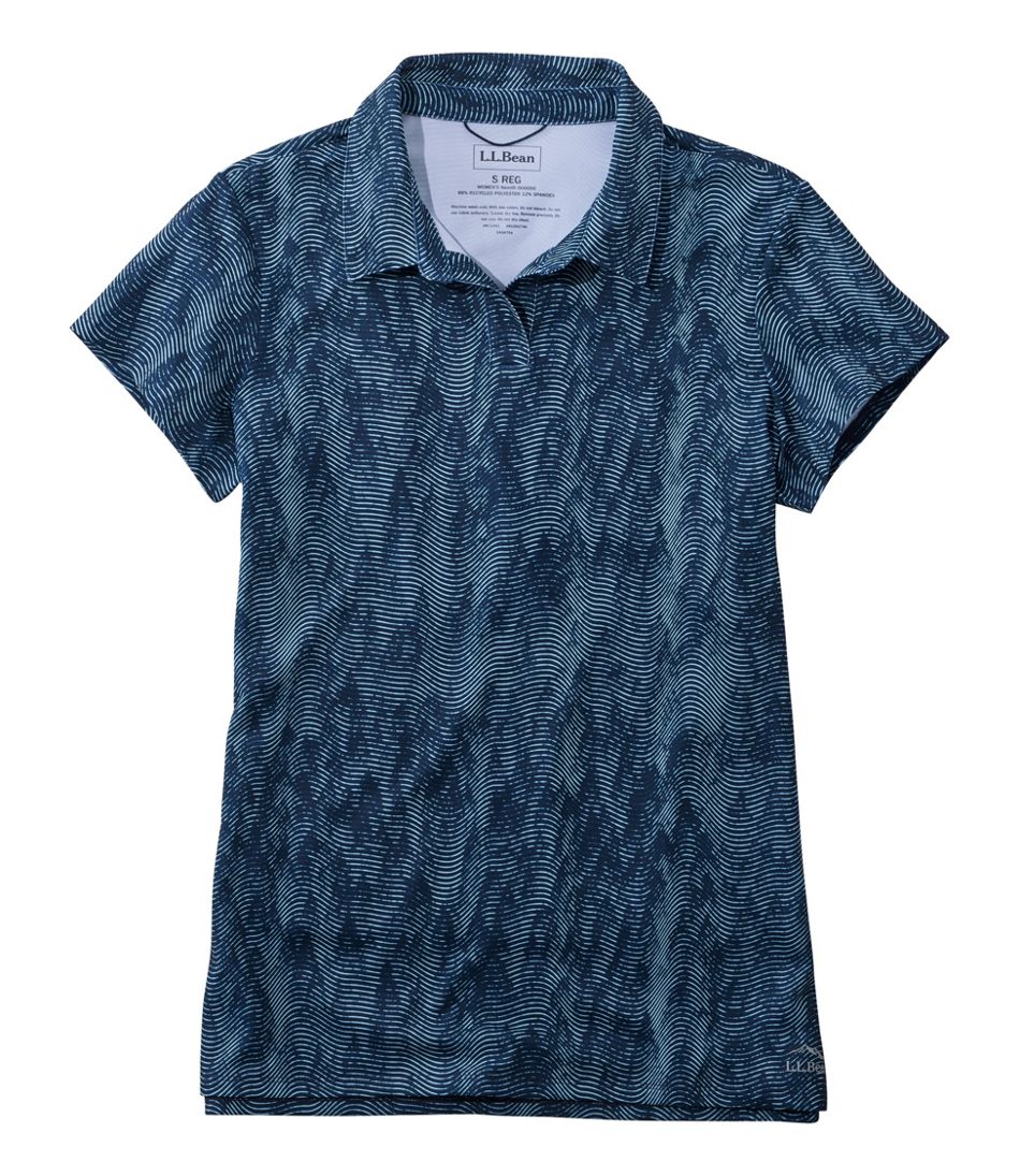 Women's Access Polo, Short-Sleeve Print | L.L.Bean