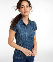 Women's Access Polo, Short-Sleeve Print | L.L.Bean
