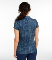 Women's Access Polo, Short-Sleeve Print | L.L.Bean