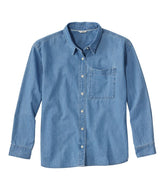 Women's Denim Boyfriend Shirt | L.L.Bean