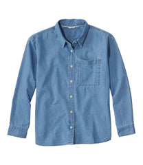 Women's Denim Boyfriend Shirt | L.L.Bean