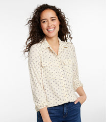Women's Camden Hills Button Front Shirt, Print | L.L.Bean